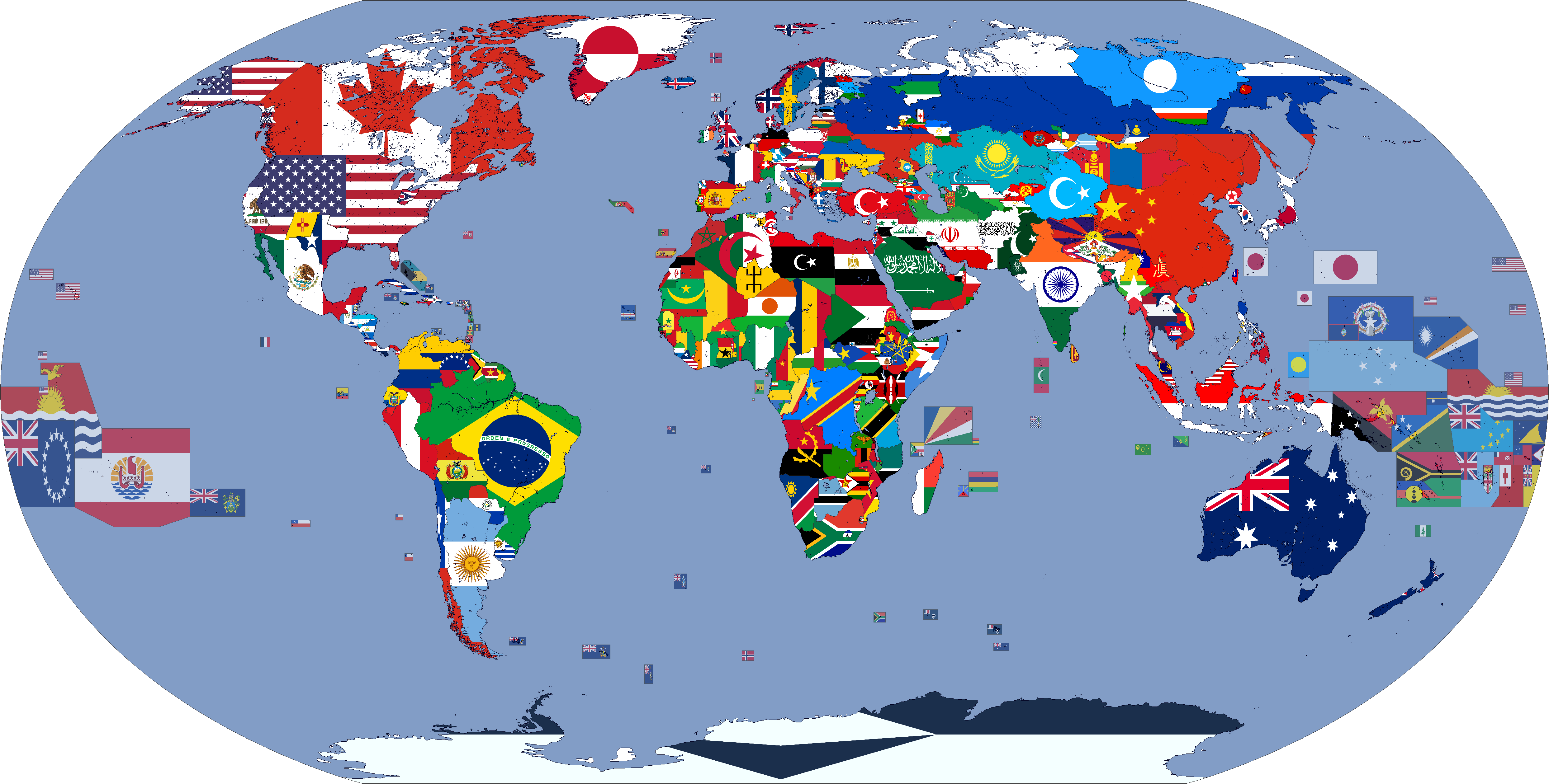 World political map